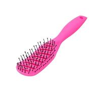 Spazzola per capelli per uso domestico e salone di bellezza, spazzola elettrica ionica per lo styling dei capelli, senza grovigli, spazzola per capelli massaggiante e massaggiante (rosa)