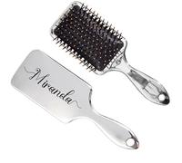 Spazzola per capelli personalizzata con nome, esclusiva spazzola per capelli con nome per mamma, nonna, sorella o amica, spazzola per capelli interessante e carina (stile-10)