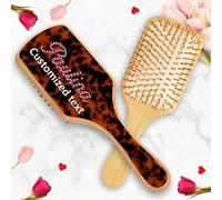 Spazzola per capelli personalizzata, spazzola per capelli personalizzata con strass massaggia il cuoio capelluto