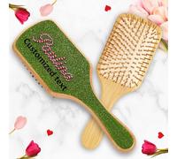 Spazzola per capelli personalizzata, spazzola per capelli personalizzata con strass massaggia il cuoio capelluto