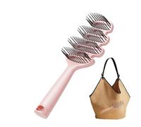 Spazzola per capelli, pettine per lo styling e la cura del cuoio capelluto, spazzola per capelli bagnati, per lo styling e il salone, per l'uso quotidiano dopo il lavaggio, sia al mattino che di