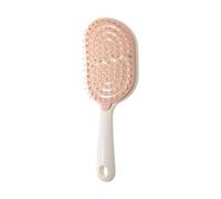 Spazzola per capelli, pettine rosa bianco per asciugare i capelli | Spazzola per capelli con bocchetta di ventilazione, per districare il cuoio capelluto, massaggi quotidiani