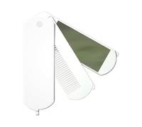 Spazzola per capelli pieghevole - 7 pollici, mini viaggio | brina per capelli con specchio - brezza per capelli compatta e pieghevole, leggera e facile da trasportare, ideale per acconciatura e