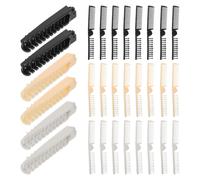 Spazzola per capelli pieghevole da 30 pezzi: pettine per capelli pieghevole