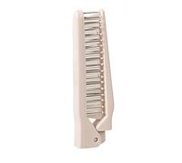 Spazzola per capelli pieghevole pettine in plastica portatile da viaggio spazzola per capelli tascabile pettine per capelli doppia testa massaggio pettine per capelli per donne