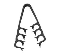Spazzola per capelli portatile per acconciature senza sforzo, denti flessibili con finitura liscia e design compatto per il trasporto, per attività di pendolarismo, sport, fitness, riunioni casual