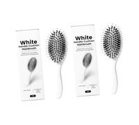 Spazzola per capelli professionale per massaggio delicato del cuoio capelluto e per la maggior parte dei tipi di capelli, base ergonomica imbottita spazzola ergonomica