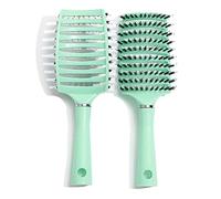 Spazzola per capelli professionale scava fuori setole districante spazzola per capelli massaggio cuoio capelluto strumento per lo styling per donne uomini