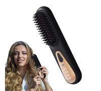 Spazzola per capelli raddrizzamento per capelli smoothing styling raddrizzatore per capelli Samoothing Styling raddrizzatore Comb | Fast Heating Portable Straightening Iron for Family, Friends, Girls