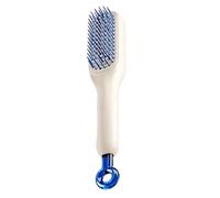 Spazzola per capelli retrattile - Districante per capelli pieghevole da viaggio, pettine per capelli tascabile compatto | Pettine da massaggio per donna, spazzola per capelli portatile da portare in m