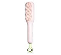 Spazzola per capelli retrattile - Districante per capelli pieghevole e compatto, spazzola per capelli da viaggio portatile | Pettine da massaggio per donna, spazzola per capelli con impugnatura antisc