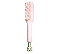 Spazzola per capelli retrattile, pettine massaggiante da donna, spazzola portatile per capelli, pettine antistatico, facile da pulire, strumenti per lo styling per tutti i tipi