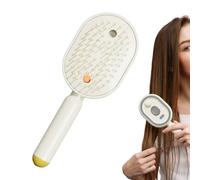 Spazzola per capelli ricci - massaggiatore elettrico per capelli bagnati, design d'aria a luce rossa, strumento di districamento e styling | per donne ragazze casa spa salone cura dei capelli