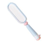Spazzola Per Capelli Ricci Pettine con Cuscino per Toeletta | Spazzola Ergonomica Con Cuscino Adatto Per Hotel, Uso Quotidiano, Viaggio, Doccia, Salone, Casa, Pendolarismo E Tutti I Tipi