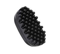 Spazzola per capelli ricci, spazzola arricciacapelli in gomma da uomo, strumento portatile per acconciature per ricci rimbalzanti, dreadlocks e trecce, facile creazione di capelli ricci, lavabile con