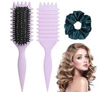 Spazzola per capelli ricci, spazzola per definire i riccioli, per definire i riccioli, per donne e uomini