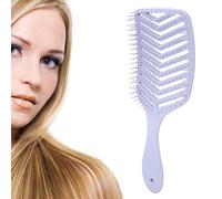 Spazzola Per Capelli Ricurva con Ventilazione, Spazzola Per Capelli Ricci Ad Asciugatura Rapida, Strumento Per Lo Styling Professionale, Pettine Per Capelli Per Donne, Uomini, Bambini