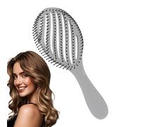 Spazzola per capelli rilassante, spazzola per capelli - spazzola per capelli districanti - spazzola lisciante per il cuoio capelluto, asciugatura più rapida per capelli naturali, ricci