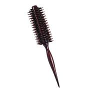 Spazzola per Capelli Rotonda, in Faggio Sfera Setole Cinghiale Styling con Manico Legno Pettine Antistatico Donne Uomo Bagnati Asciutti Acconciatura Arricciatura Rotonda L'arricciatura L'asciugatura