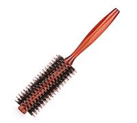 Spazzola per capelli rotonda in legno Spazzola arricciacapelli Spazzola per capelli Spazzola per capelli Setola di cinghiale naturale Spazzola per capelli Anti Statica Quiff Rullo Pettine per capelli