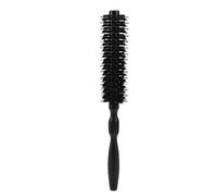 Spazzola per Capelli Rotonda Professionale in Legno e Alluminio Antistatica Resistente al Calore per Styling e Volumizzazione con Phon 12 cm