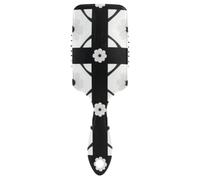 Spazzola per capelli sani antistatica a forma geometrica circolare FLOWERs Progettata spazzola asciutta bagnata per diradare i capelli con manico ergonomico cepillos para cabello