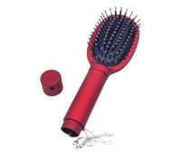 Spazzola per capelli sicura - Contenitore segreto da viaggio | Pettine per denaro, lunghezza 20 cm | Massaggio del cuoio capelluto spazzola per capelli dispositivo | Disc