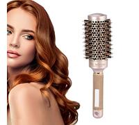 Spazzola per capelli, spazzola rotonda in ceramica, arricciatura pettine salone rotondo barile parrucchiere bigodino pettine spazzola di arricciatura dei capelli(45mm)