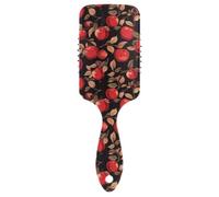 Spazzola per capelli spessi e delicati con frutta rossa Progettato per massaggiare il cuoio capelluto per capelli fini con manico ergonomico cepillos para cabello