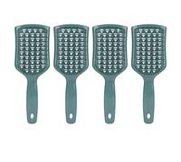 Spazzola per capelli Stilista Spazzola per capelli Pettine per styling Massaggiante Strumento districante Set 4 pezzi per lo styling del salone di casa e la toelettatura