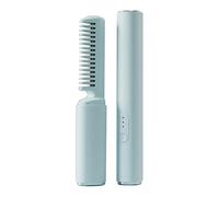 Spazzola per capelli Straightener - Ceramic 18,5 x 3,2 cm | Heated Styling Brush, Rechargeable Cordless Hot Hair Brushs | Portatile Mini Haiir Straightening Comb Fast Heating For All Hairs Types Home