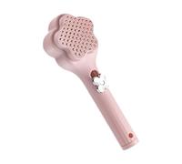 Spazzola per capelli telescopica | Spazzola per capelli antistatica | Spazzola districante | Pettine per la pulizia a scatto | Spazzola portatile per capelli in materiale resistente per la pulizia del