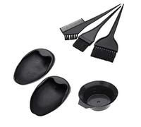 Spazzola per capelli Tintura per capelli Copertura per le orecchie Pettine per tintura per capelli Set a 5 punti Spazzola per capelli Tinta per orecchie Spazzola per capelli Creativa e squisita