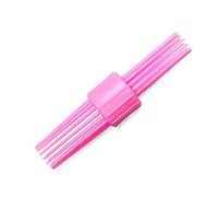 Bigodini per capelli, stile vintage, doppia testa, senza calore, per capelli lunghi, medi, corti, saloni, fai da te, ideali per ricci naturali e grandi (rosa)