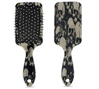 Spazzola per capelli vintage con teschio Day Of The Dead Skull Wet Dry Air Cushion Spazzola per capelli districante in plastica per bambini adulti regalo per il rientro a scuola donne uomini