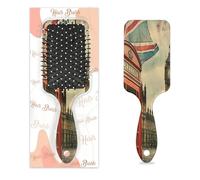 Spazzola per capelli vintage Londra Union Jack Wet Dry Air Cushion Spazzola per capelli districante in plastica per bambini adulti regalo per il rientro a scuola donne uomini