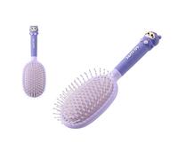 SPAZZOLA PER CAPELLI VIOLA DECORO GATTO 21 cm