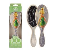 Wet Brush Disney 100 Original Detlanger Tinkerbell Bambini Spazzola per capelli tonda Verde, Grigio, Giallo 1 pz