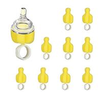 Spazzola per capezzoli in spugna | 10pcs Strumenti per lavare biberon per il latte per bambini | Spazzola per ciuccio, detergente per capezzoli, strumento di pulizia per biberon tazza da caffè