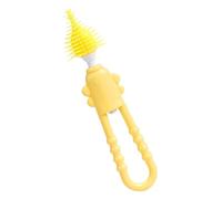 Spazzola per ciuccio, spazzola per biberon - Detergente per capezzoli e biberon in silicone - Spazzole per la pulizia della spazzola per in silicone con manico lungo per capezzolo per