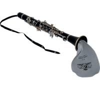 Spazzola Per Clarinetto Mib E Sassofono Soprano Dritto BG ABG A33 Microfibra