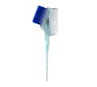 Spazzola per colorare i capelli con perle pettine strumenti per lo styling tintura per salone blu perla, spazzola per tinture per capelli, 8 x 22,5 cm