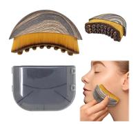 Spazzola per contorno linfatico, spazzola per il viso a secco, massaggiatore per drenaggio linfatico, scolpire viso, mento e mascella, strumento portatile per il viso, si adatta alla pelle, riduce il