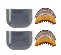 Spazzola per contorno linfatico, spazzola per viso a secco, massaggiatore per drenaggio linfatico, per scolpire viso, mento e mascella, riduce il gonfiore, design ergonomico per adattarsi