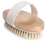 Spazzola per Corpo，GeeRic Spazzolatura a Secco/Umido a Corpo con Cinturino Esfoliante Spazzole da Bagno Setole Naturali Leggero Migliora Imperfezioni di Pelle/Elimina Edemi