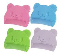 Spazzola per Culla per Bambino 4 Pezzi Pettine Curvo per Bambini Con Setole Morbide Pettine a Denti Fini Resistente per Forfora E Pidocchi Regali Essenziali per La Cura Del Bambino.
