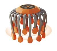 Spazzola per cuoio capelluto - 20 modalità | Massaggiatore del cuoio capelluto | Massaggiatore per la testa per stress, relax, promuove, calma, tensione, stanchezza, anziani, relax, divertimento, ge