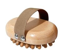 Spazzola per cuoio capelluto, spazzola da doccia con cuscino d'aria, massaggiatore portatile per la testa, spazzola in legno per massaggio del cuoio capelluto, migliora la circolazione linfatica,