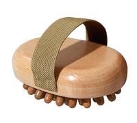 Spazzola per cuoio capelluto, spazzola da doccia con cuscino d'aria, massaggiatore portatile per la testa, spazzola in legno per massaggio del cuoio capelluto, migliora la circolazione linfatica,