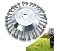 Spazzola per Decespugliatore 200 x 25,4mm Testina Decespugliatore Giardino in